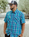DUVAL STREET BAMBOO SHORT SLEEVE BUTTON UP - MENS